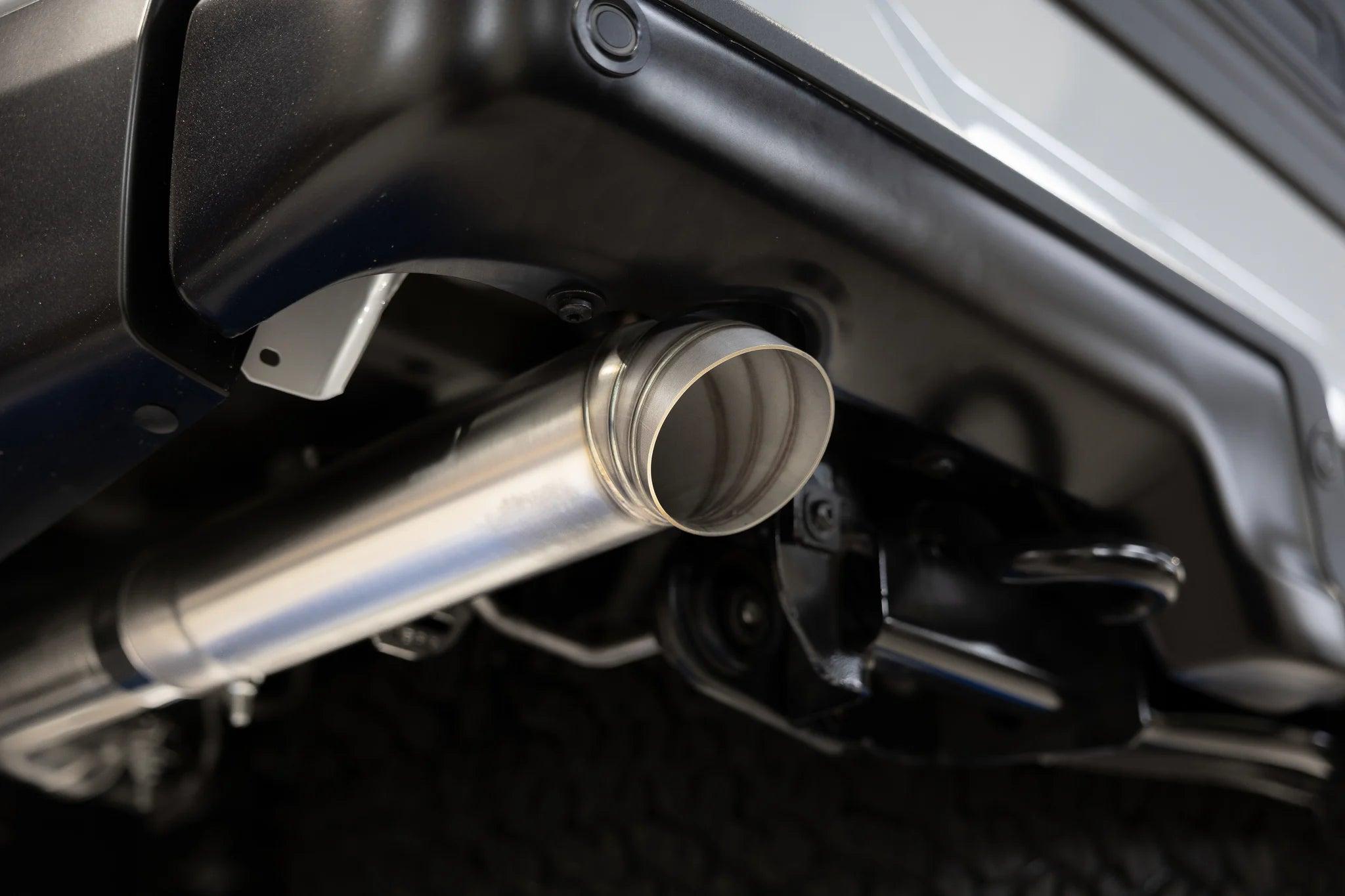 AWE T304 SS 3" Axle-Back, Dual Rear Exit Turndown Exhaust - (2021-2026 F-150 Raptor 3.5L / 2023 F-150 Raptor R) - S5278304