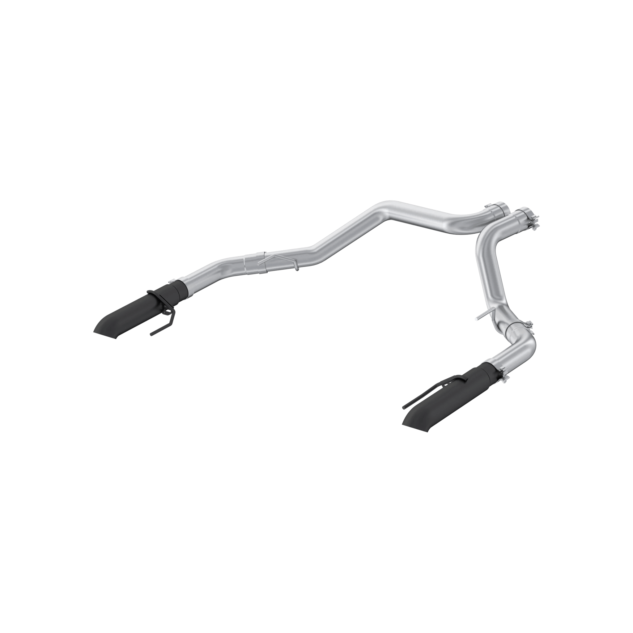 AWE Black-Coated 3" Axle-Back, Dual Rear Exit Turndown Exhaust - (2021-2026 F-150 Raptor 3.5L / 2023 F-150 Raptor R) - S5278BLK