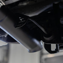 AWE Black-Coated 3" Axle-Back, Dual Rear Exit Turndown Exhaust - (2021-2026 F-150 Raptor 3.5L / 2023 F-150 Raptor R) - S5278BLK