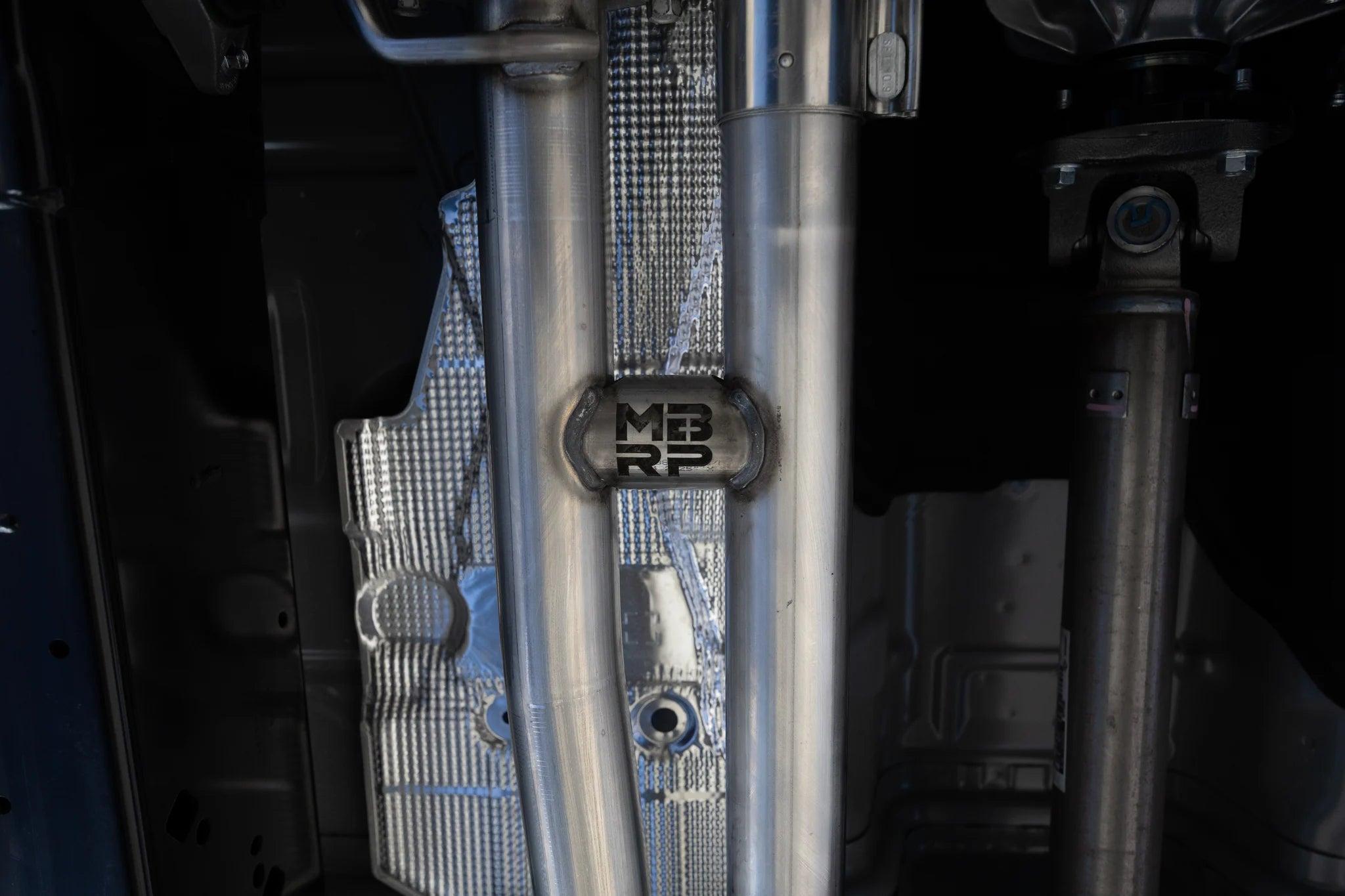 MBRP Aluminized Steel 2.5" Into 3" Cat-Back, Single Side Exit Exhaust (2024+ Ranger) - S5272AL