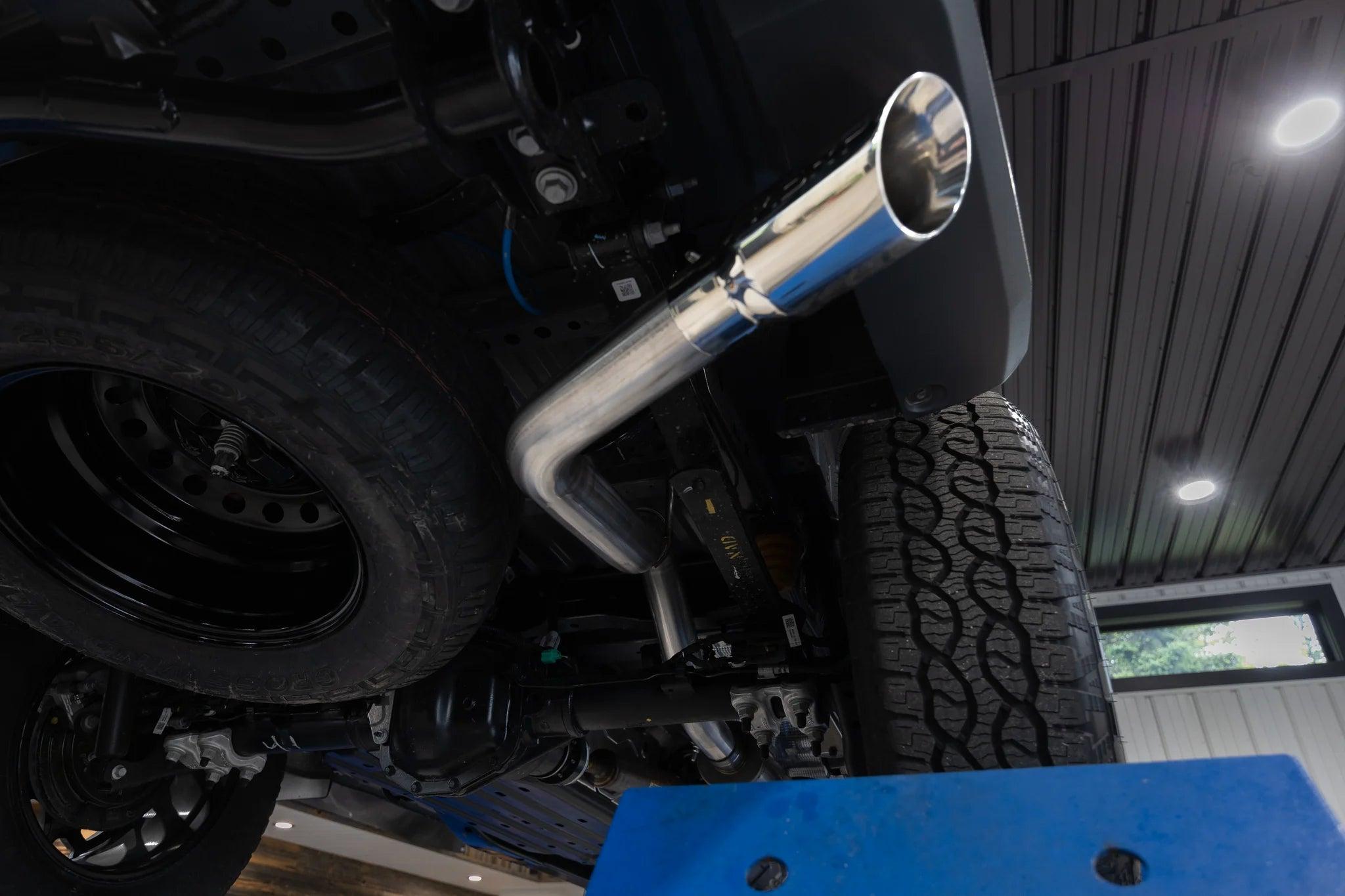 MBRP Aluminized Steel 2.5" Into 3" Cat-Back, Single Side Exit Exhaust (2024+ Ranger) - S5272AL