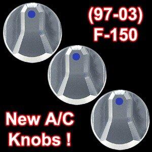 UPR 97-04 Lightning/Harley Designer Style A/C Knob kit