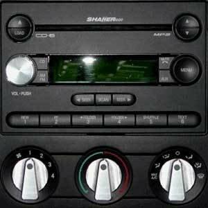 UPR 05-09 Mustang GT / V6 / 07-09 GT500 Slimline A/C Knob Kit