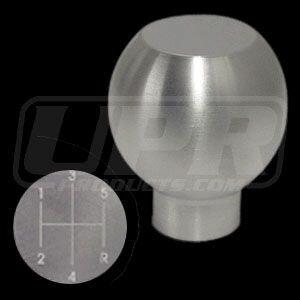 UPR 79-04 Mustang Billet Shift Knob Small Flat Top (5 Spd Logo)