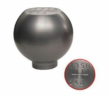 UPR 79-04 Mustang Billet Shift Knob 6 Speed Logo (Silver)