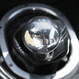 UPR 79-04 Mustang Billet Shift Knob Large Round Top 6 Spd (Pol)