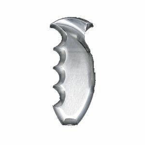 UPR 79-04 Mustang Billet Shift Knob Extreme Pistol Grip Polished