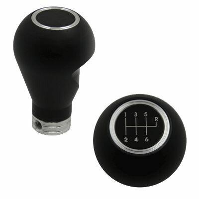 UPR 79-04 Mustang Composite Shift Knob 6 Speed Logo (Black)