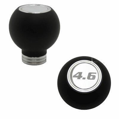 UPR 79-04 Mustang Composite Shift Knob Round 4.6 Logo (Polished)