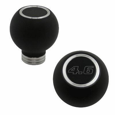 UPR 79-04 Mustang Composite Shift Knob Round 4.6 Logo (Black)