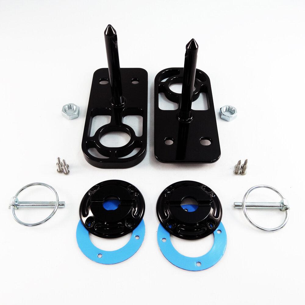 UPR 05-2014 Mustang Billet Hood Pin Kit