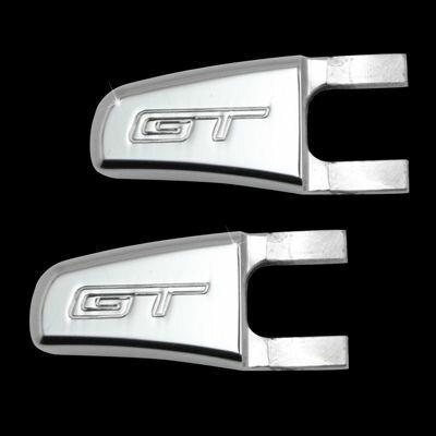 UPR 07-10 Mustang Billet Seat Release Lever GT Logo (Polished)
