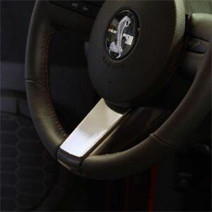 UPR 05-09 Mustang Billet Steering Wheel Badge (Polished)