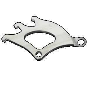 UPR 79-04 Mustang Triple Hook Quadrant (Silver)