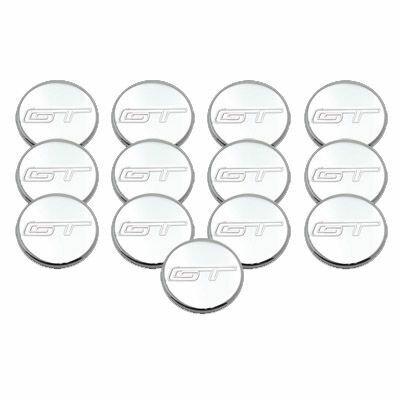 UPR 05-10 Mustang Billet Underhood Push Pin Covers(GT Polished)