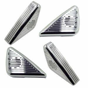 94-04 MUSTANG GT BILLET SPEAKER COVERS MACH RADIO POLISHED