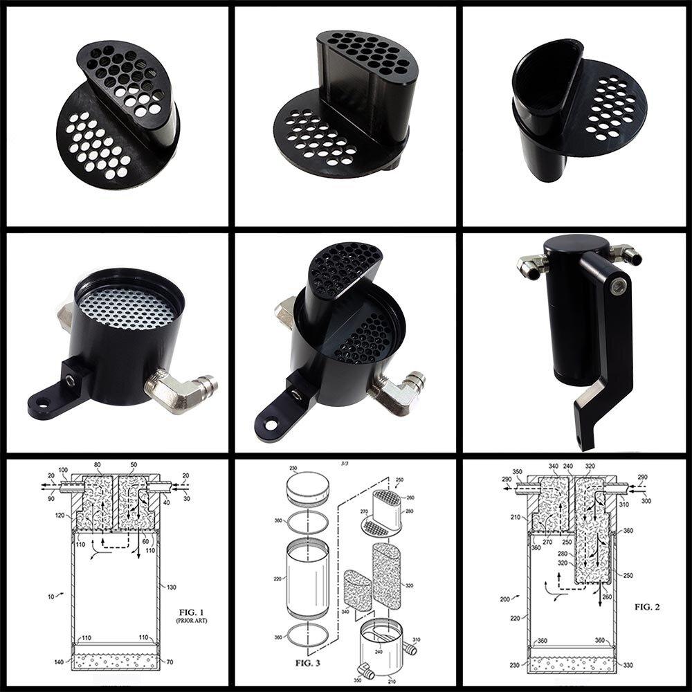 UPR Billet Oil Catch Can Diffuser