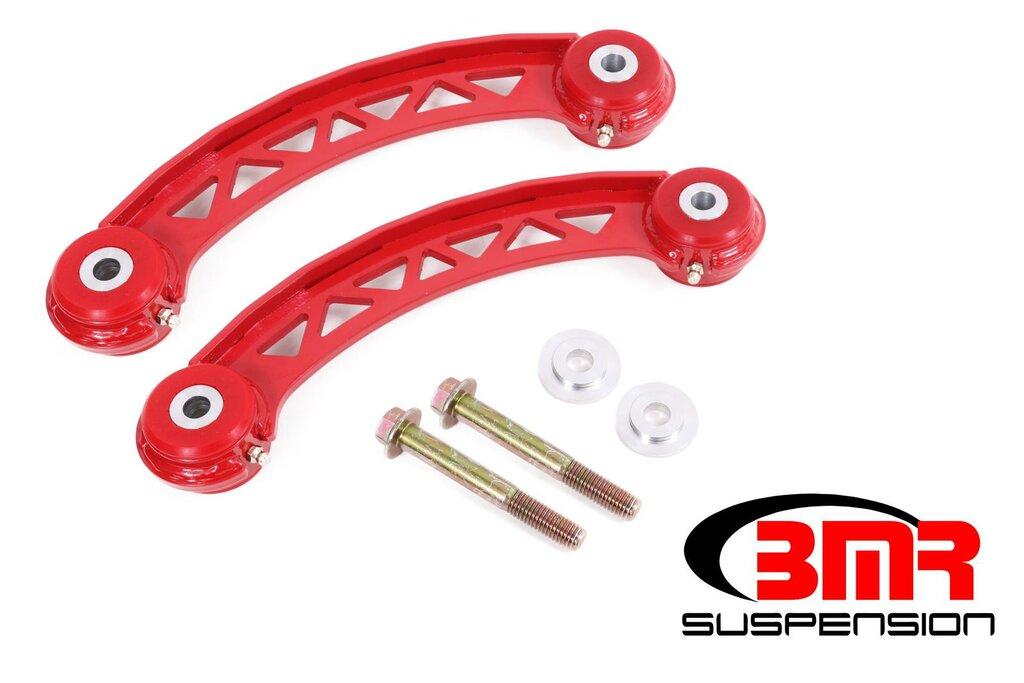 BMR UTA110R 2008-2020 Challenger Upper Trailing Arms, Non-adjustable, Poly Bushings (Red)
