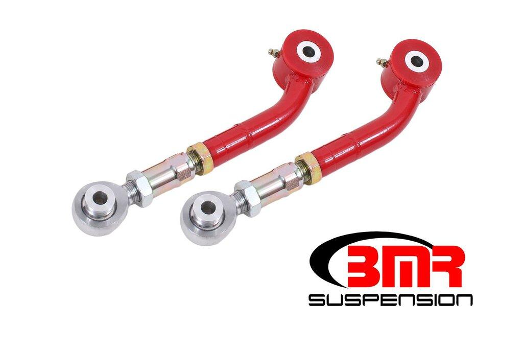 BMR UTA112R 2008-2020 Challenger Upper Trailing Arms, On-car Adjustable, Rod Ends (Red)