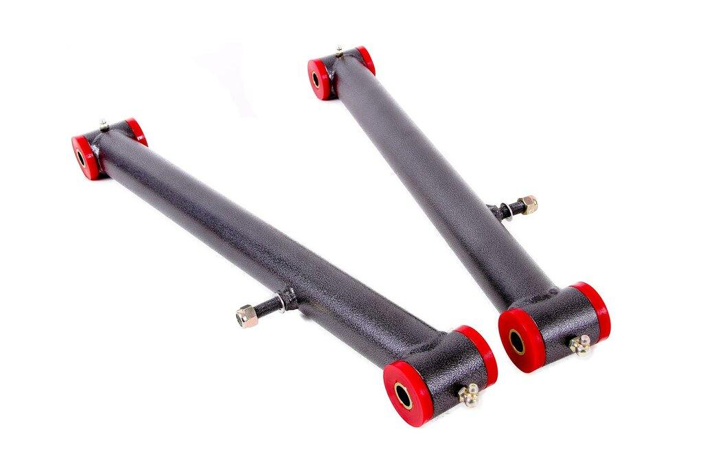 BMR UTCA021H 2002-2010 SSR Upper Control Arms, DOM, Non-adjustable, Polyurethane Bushings (Black Hammertone)