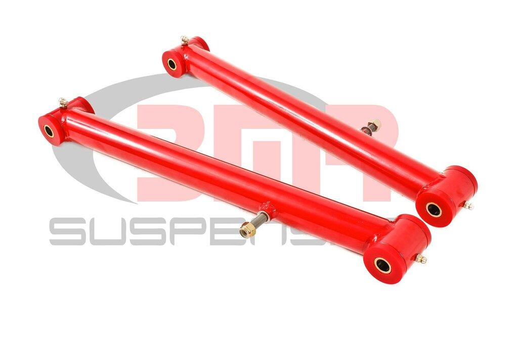 BMR UTCA021R 2002-2010 SSR Upper Control Arms, DOM, Non-adjustable, Polyurethane Bushings (Red)