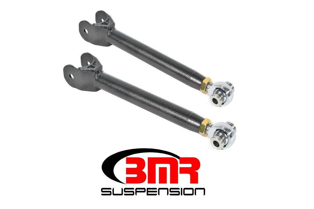 BMR UTCA062H 2016-2020 6th Gen Camaro Upper Control Arms, Single Adjustable, Rod Ends (Black Hammertone)