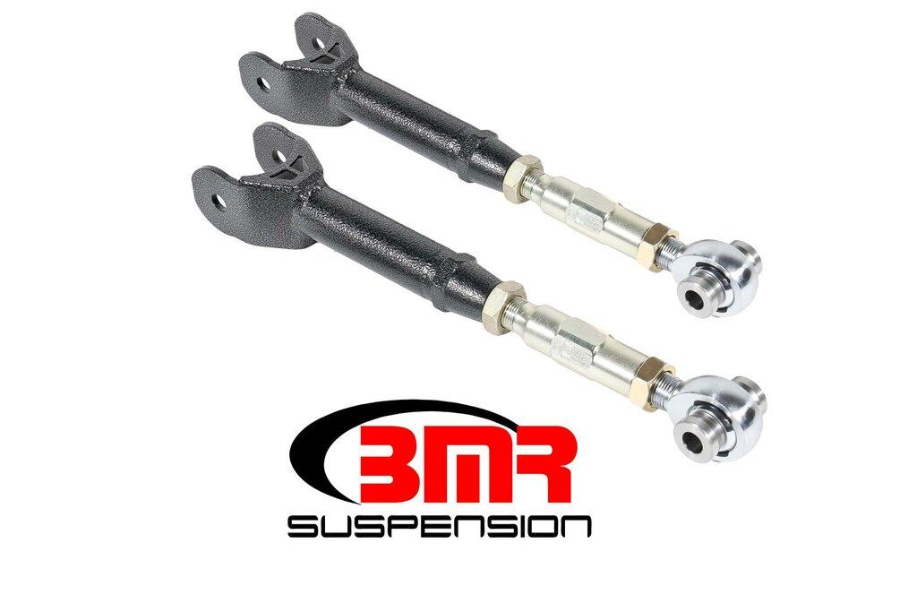 BMR UTCA063H 2016-2020 6th Gen Camaro Upper Control Arms, On-car Adjustable, Rod Ends (Black Hammertone)