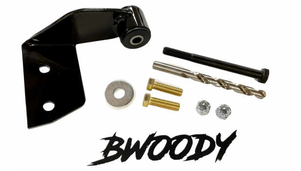 BWoody Trackhawk / Durango HC Front Differential Brace - V2 - 510.4040