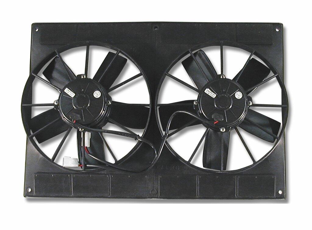 DeWitts Dual Fan kit 2700 CFM Fits Stock 1 row Core - 32-SP462