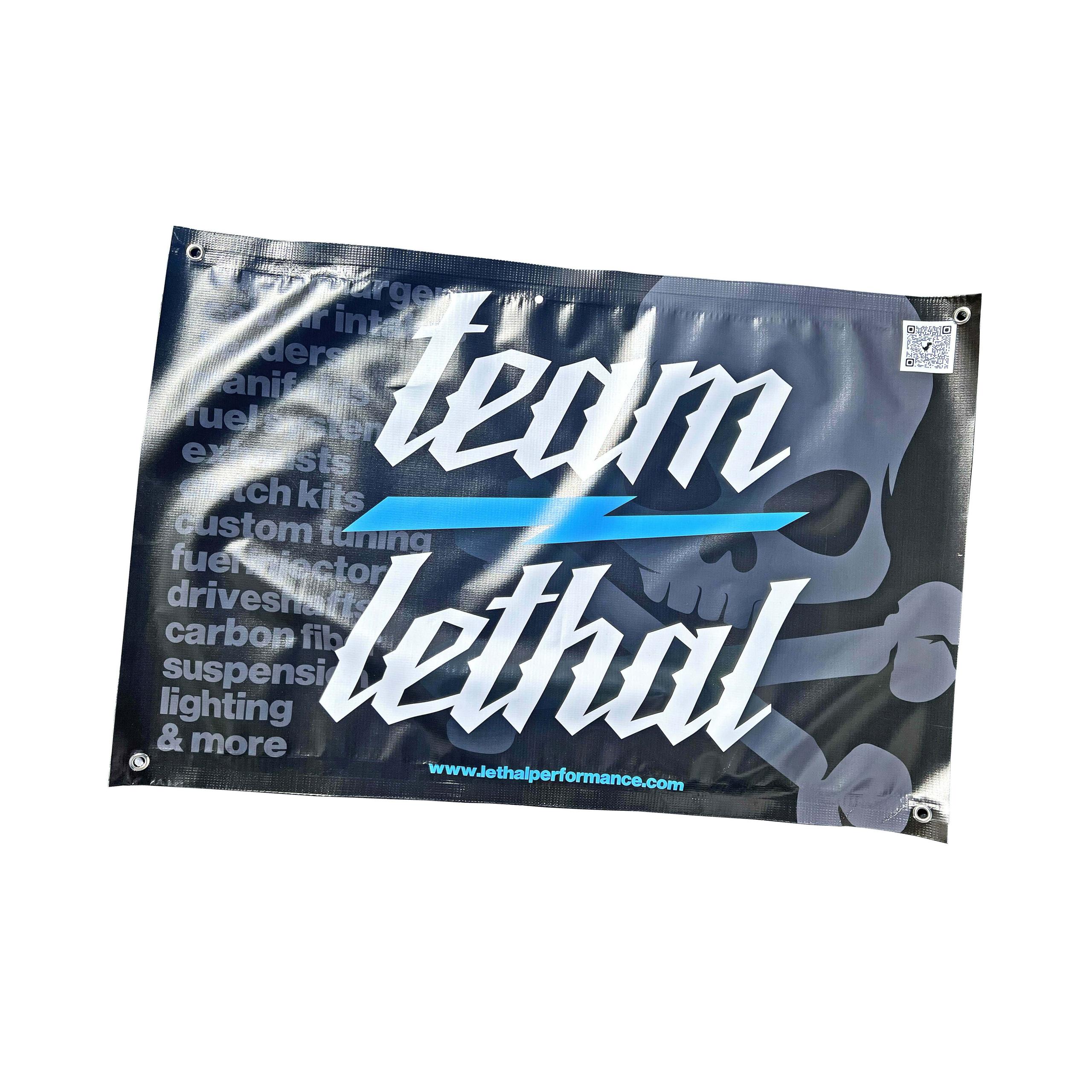#Team Lethal 24"x36" Vinyl Banner