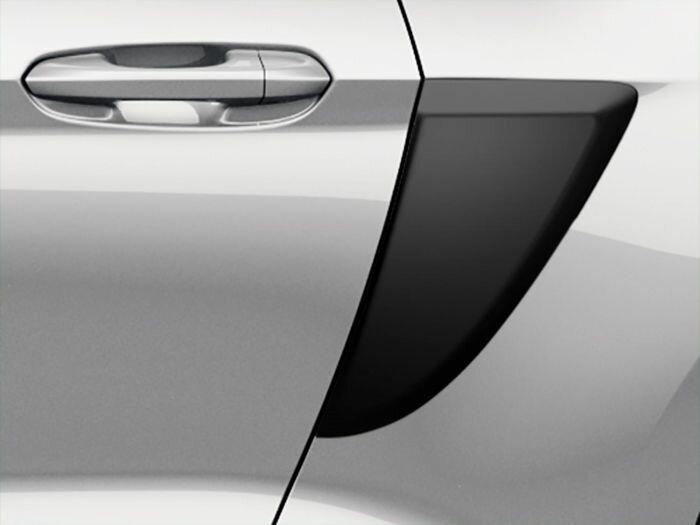 Ford Scoop - Side, Matte Black (2021 Mustang) - VJR3Z-63279D36-A