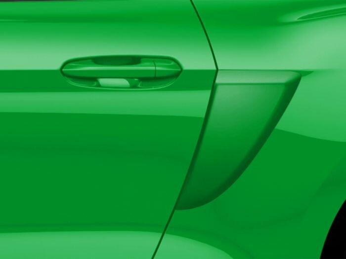 Ford Side Scoops - Cal Special, Grabber LIme (2021 Mustang) - VLR3Z-63279D36-AA