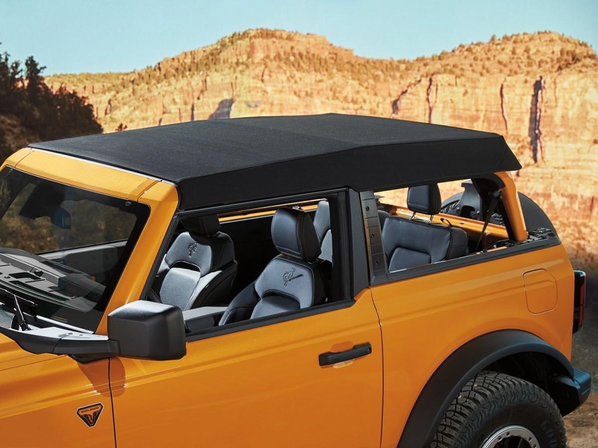 Ford Soft Top Trektop Black Twill 2-Door Bronco 2021 - VM2DZ-54501C24-F