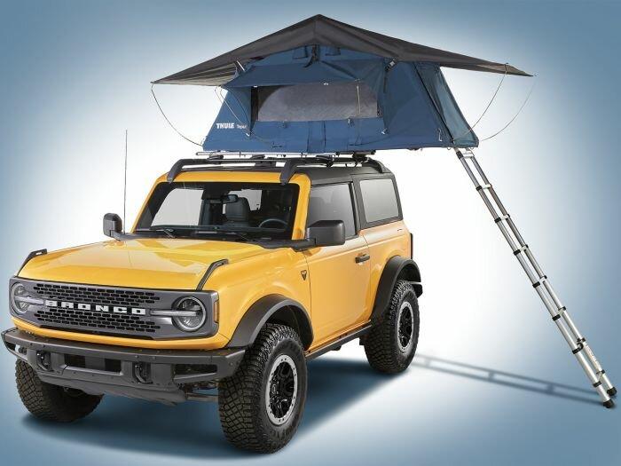 Ford Racks and Carriers by TEPUI - Explorer Ayer Rack Mounted Tent - VMB3Z-99000C38-B