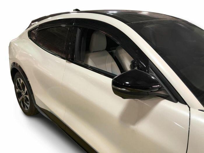 Ford Side Window Deflectors - Smoke Color (2021 Mach-E) - VMK9Z-18246-A