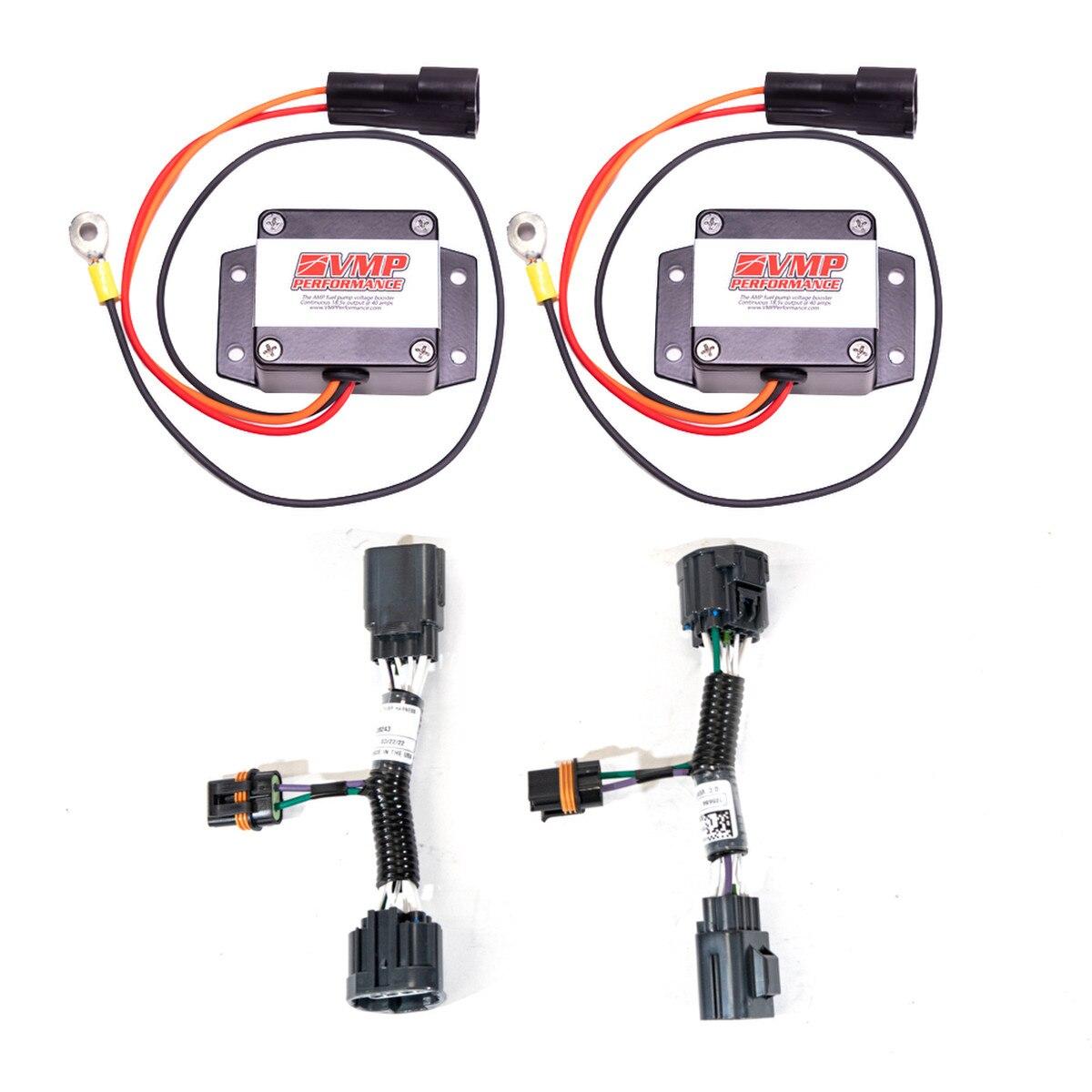 VMP ENF005 Dual Plug N Play Fuel Pump Voltage Booster 40amp (2013-2014 GT500)