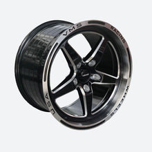 VMS Racing VWST027 17 x 10" Rear Street Drag Race Wheel - Machined Face (2005-2023 Mustang)