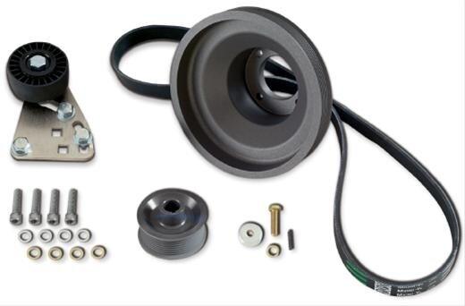 Vortech 8E018-275 1986-1993 5.0 Mustang 2.75" 8-Rib Pulley Pack, Accessory Drive-Standard