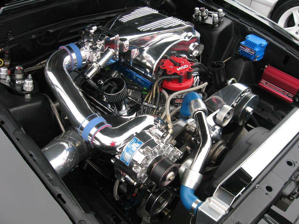 Vortech 1986-1993 Entry Level Mustang 5.0L V-3 SCi Standard (5-6 PSI) Complete System, Polished