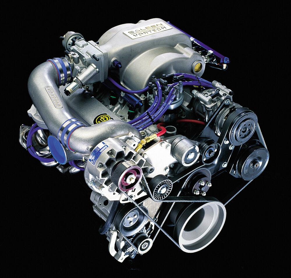 Vortech 1986-1993 Mustang 5.0L Renegade Racing V-7 YSi Tuner Kit (Passenger side) - Polished Finish