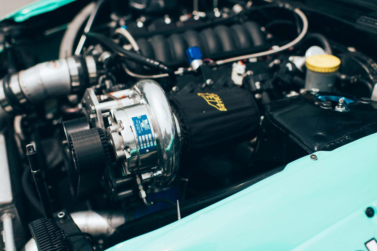 Vortech 4GE218-130 Tuner Kit, GM LS-Swap, Driver Side, Gen 5 Camaro FEAD w/V-7 YSi, 10-Rib, Satin Finish