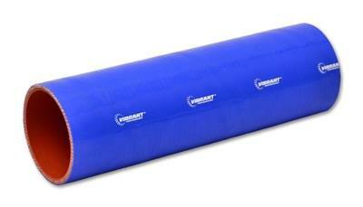 Vibrant Performance 4 Ply Silicone Sleeve Coupler, 3" Id X 12" Long - Blue - 27151B