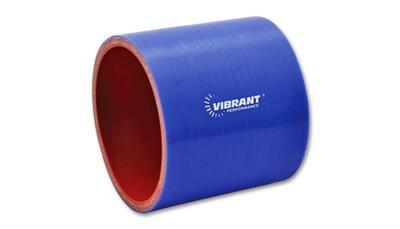 Vibrant Performance 4 Ply Silicone Sleeve Coupler, 5" Id X 3" Long - Blue - 2724B