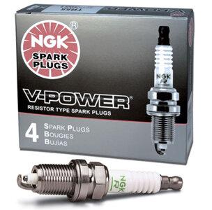 NGK TR55 V-Power Spark Plugs (Set of 8)