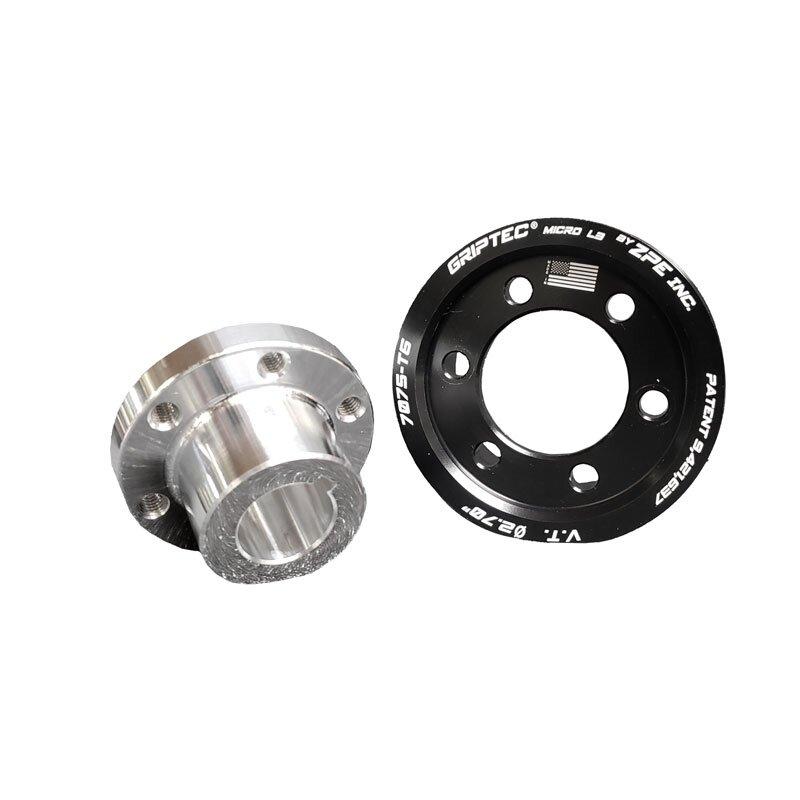 Griptec 6 Rib Supercharger Pulley for Vortech / Paxton Supercharger