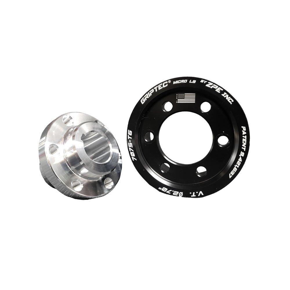 Griptec 6 Rib Supercharger Pulley for Vortech / Paxton Supercharger