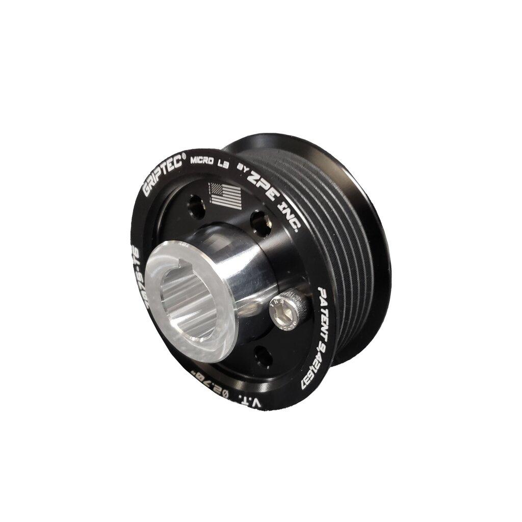 Griptec 8 Rib Supercharger Pulley for Vortech / Paxton Supercharger