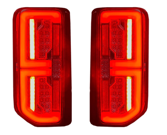 Recon OLED Tail Lights - Clear Lens (2021-2025 Ford Bronco) - 264279LEDCL