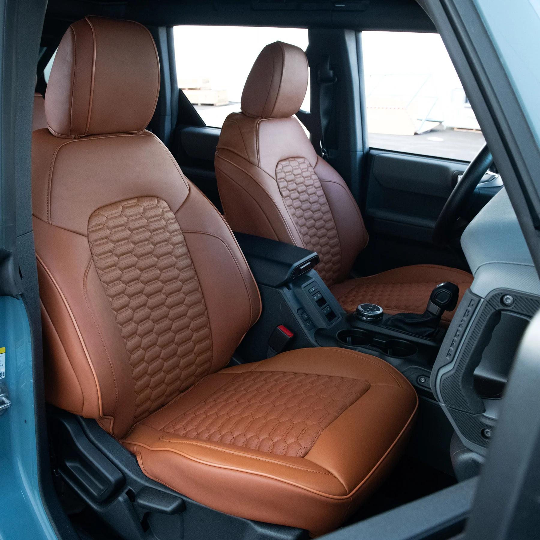 Kustom Interior Custom Premium Artificial Leather Seat Covers (2021+ Bronco)