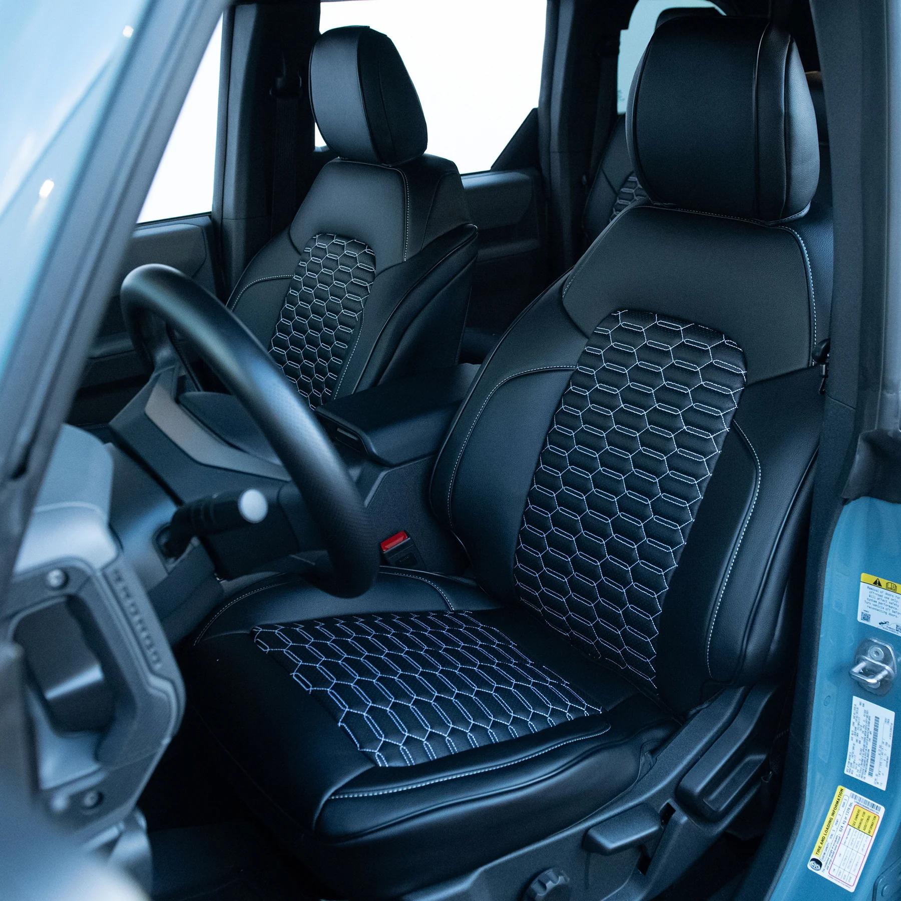 Kustom Interior Custom Premium Artificial Leather Seat Covers (2021+ Bronco)